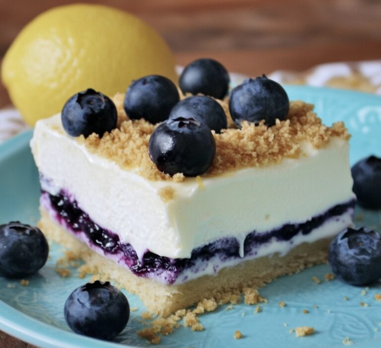 Tangy Lemon Blueberry Dessert Recipe