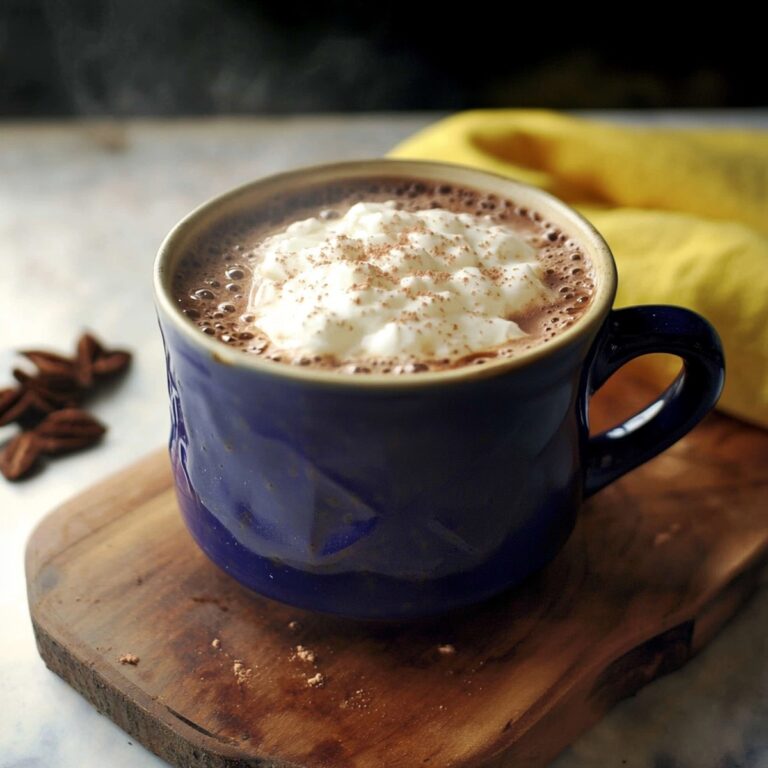 Velvety Dandelion Hot Chocolate Recipe