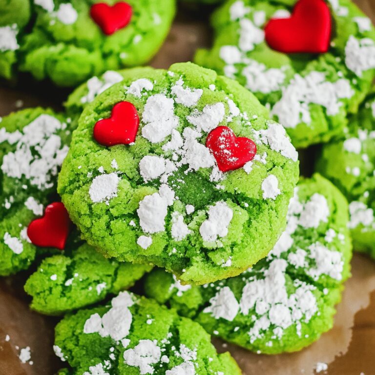 Grinch Cookies Recipe