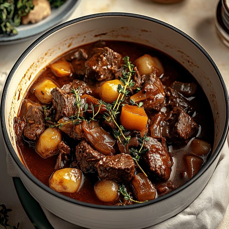Easy Homemade Beef Bourguignon Recipe