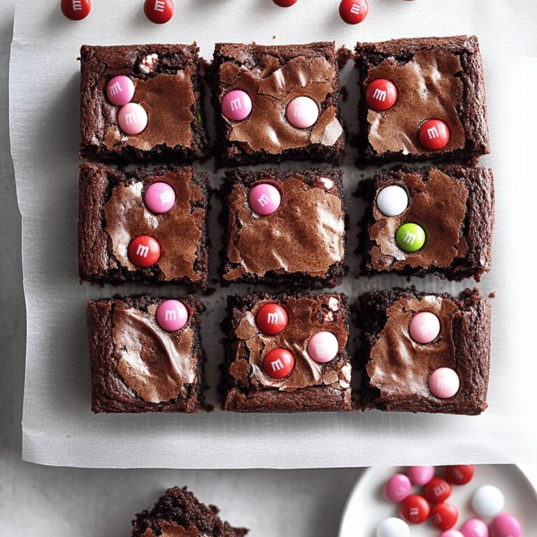 M&Ms Brownies Recipe