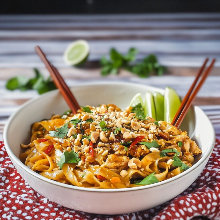 Tantalizing Spicy Chicken Pad Thai Recipe