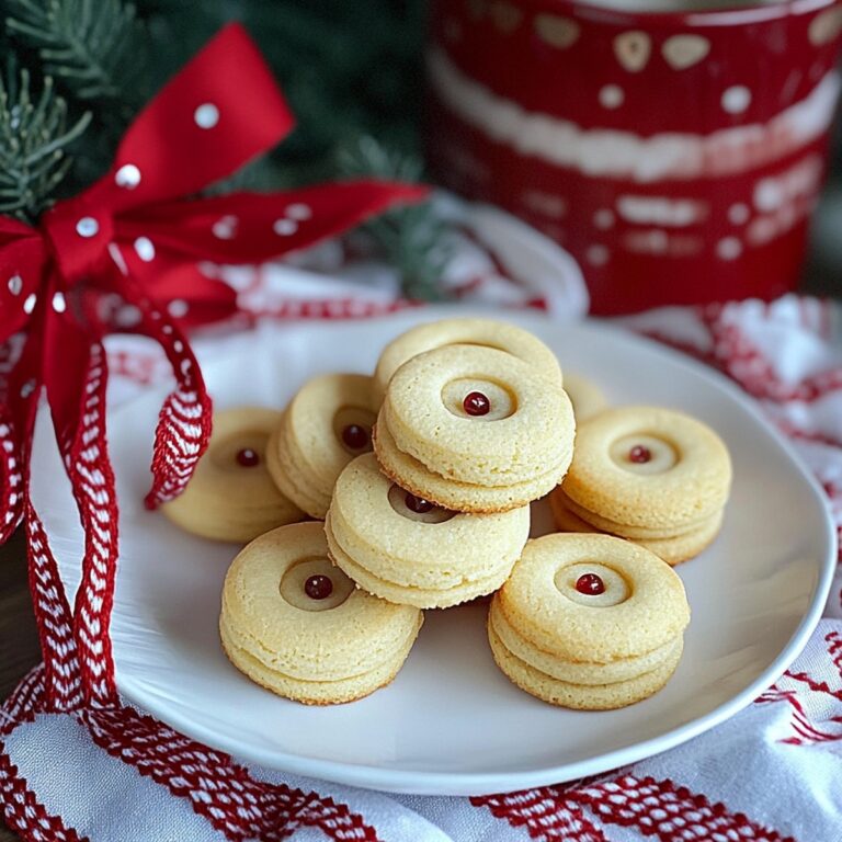 Crispy Button Cookies Recipe