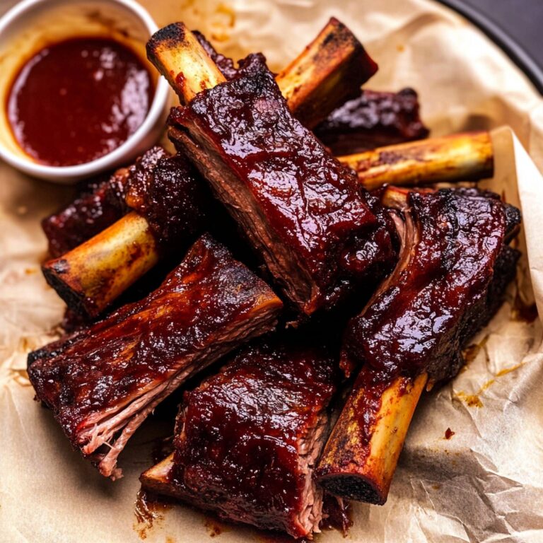 Tender Smoked Beef Short Ribs Recipe