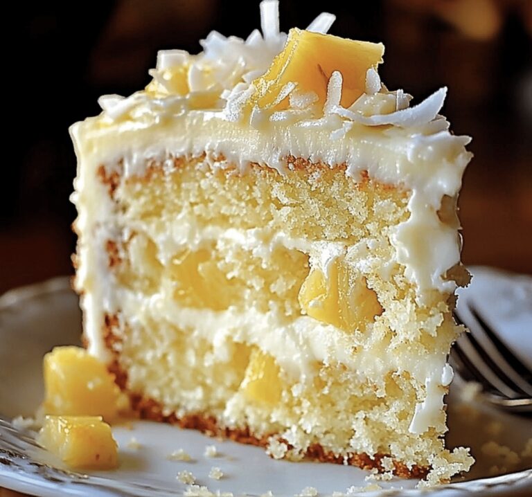 Hawaiian Pineapple Coconut Dream Cake Recipe