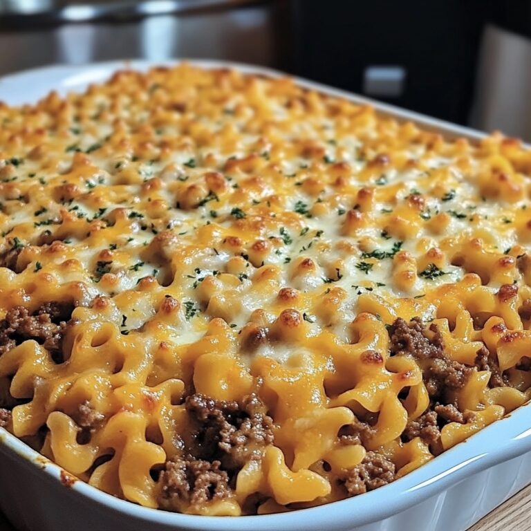 Hearty Cheesy Pasta Bake Recipe