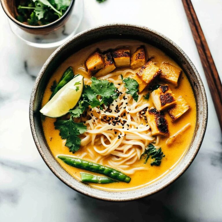 Creamy Coconut Curry Ramen Recipe
