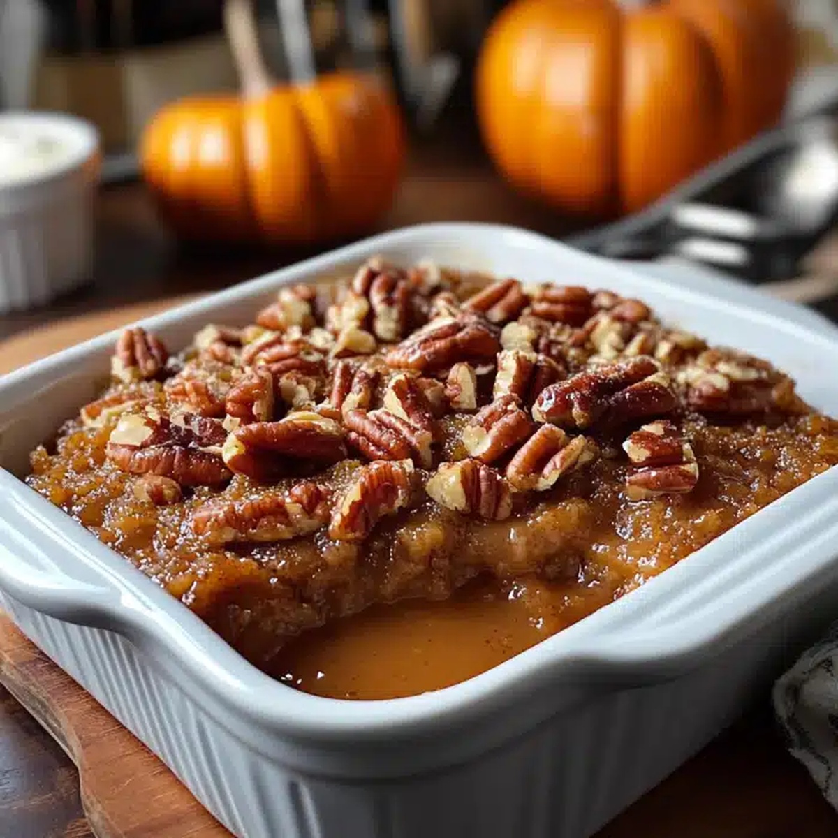 Pumpkin Pecan Cobbler Recipe