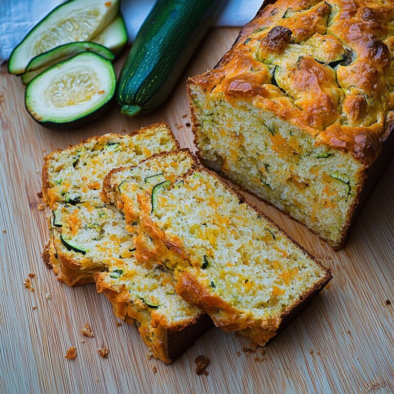 Cheesy Zucchini Bread Recipe