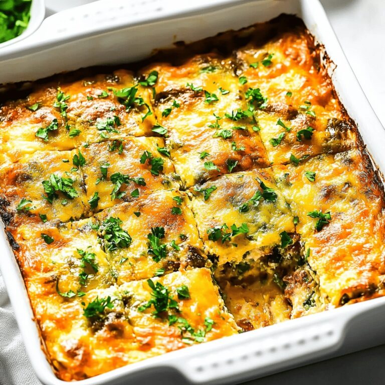 Keto Breakfast Casserole Recipe