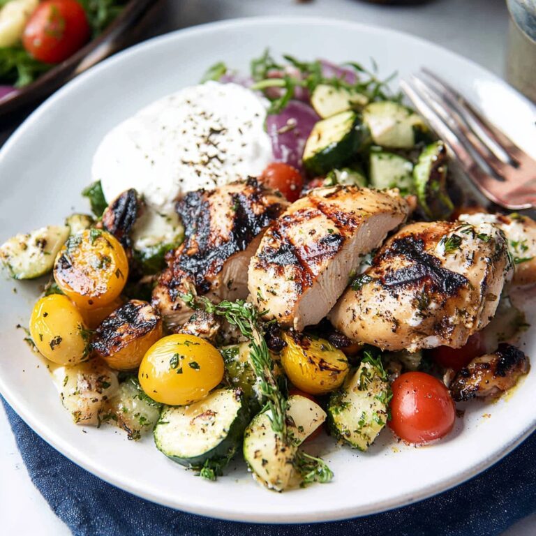 Succulent Grilled Greek Chicken Recipe