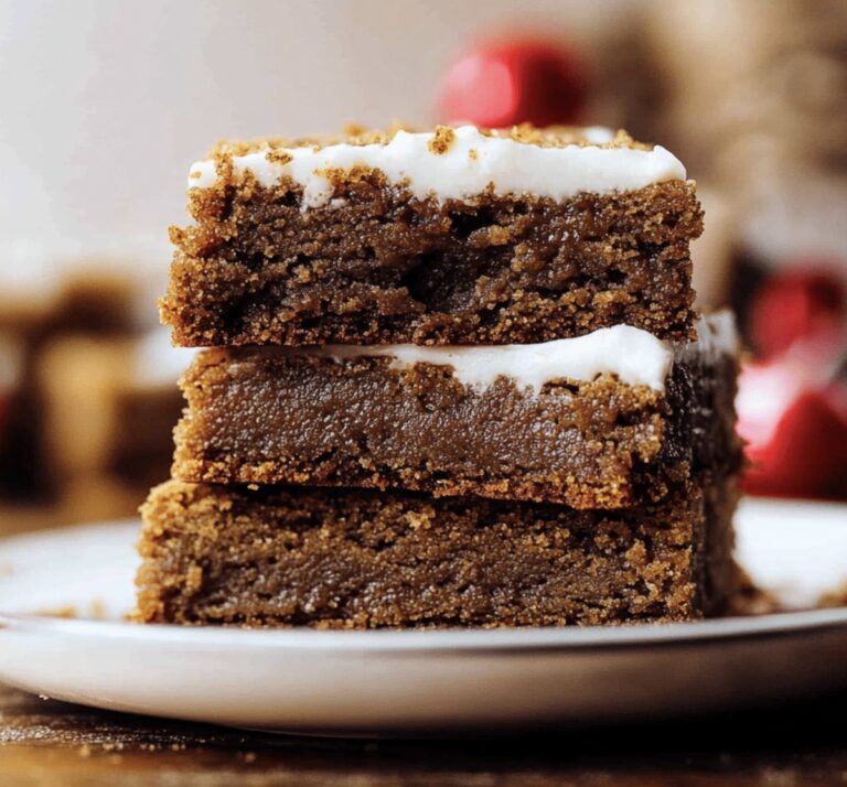 Gingerbread Cookie Bars Recipe