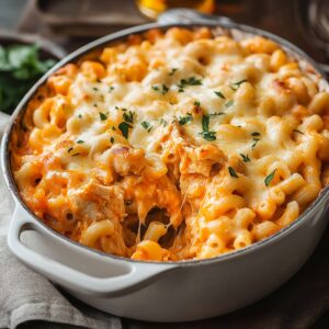 Spicy Buffalo Chicken Mac And Cheese Recipe