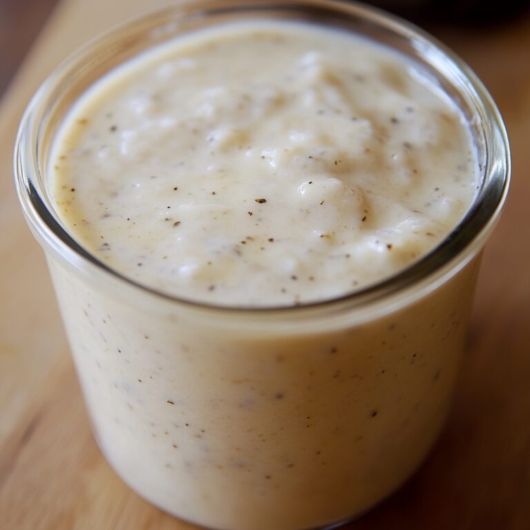 Creamy White Garlic Pizza Sauce Recipe