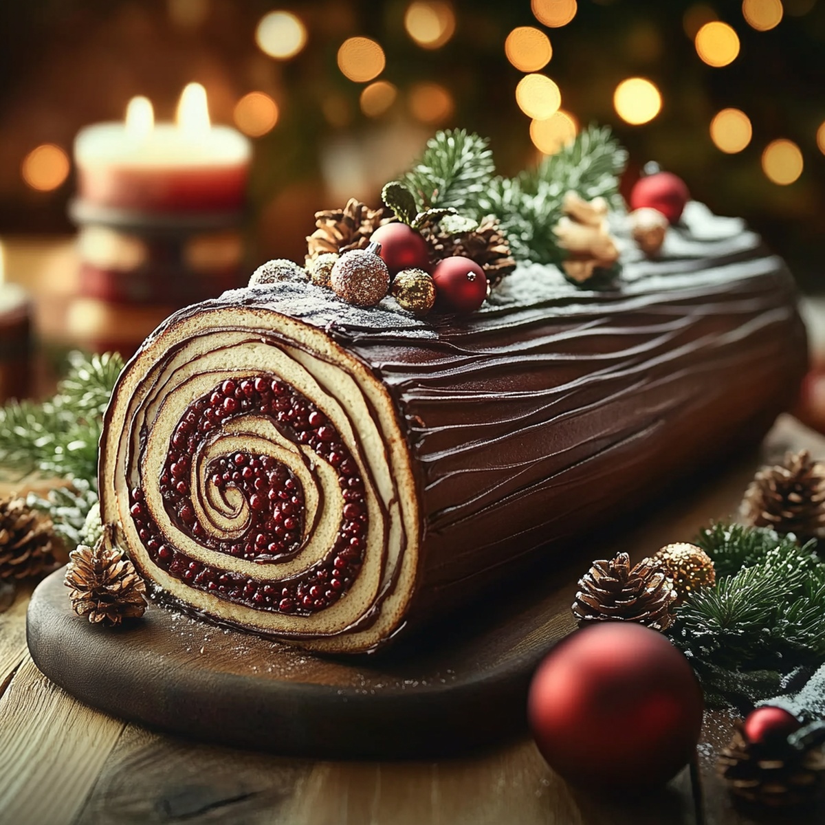 Vintage Yule Log Recipe