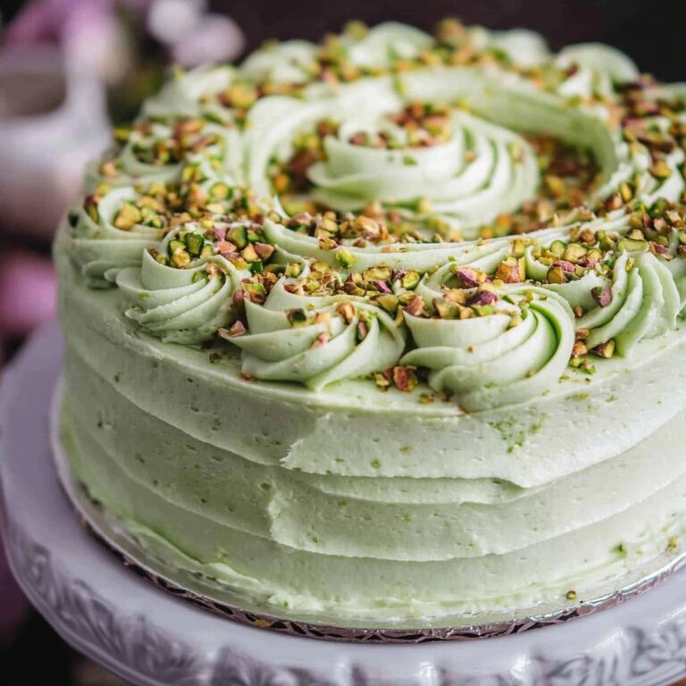 Elegant Vanilla Bean Pistachio Cake Recipe
