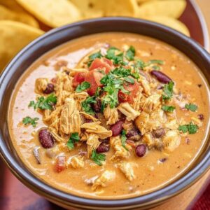 Hearty Slow Cooker Cream Cheese Crack Chicken Chili Recipe