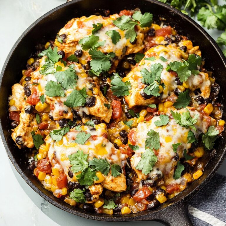 Spicy Santa Fe Chicken Skillet Recipe