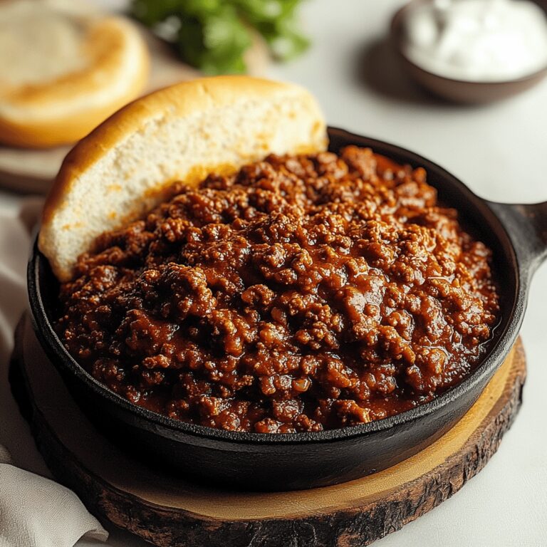 Easy Homemade Sloppy Joes Recipe