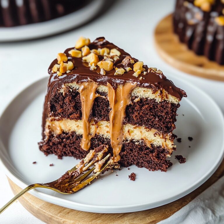 Indulgent Chocolate Snickers Cake Recipe