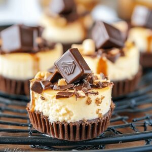 Mini Rolo Cheesecakes Recipe