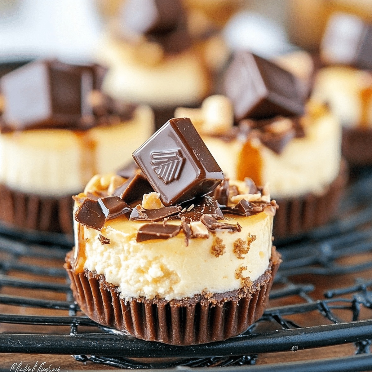 Mini Rolo Cheesecakes Recipe