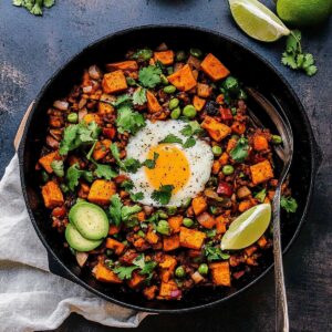 Rustic Tex-Mex Sweet Potato Hash Recipe