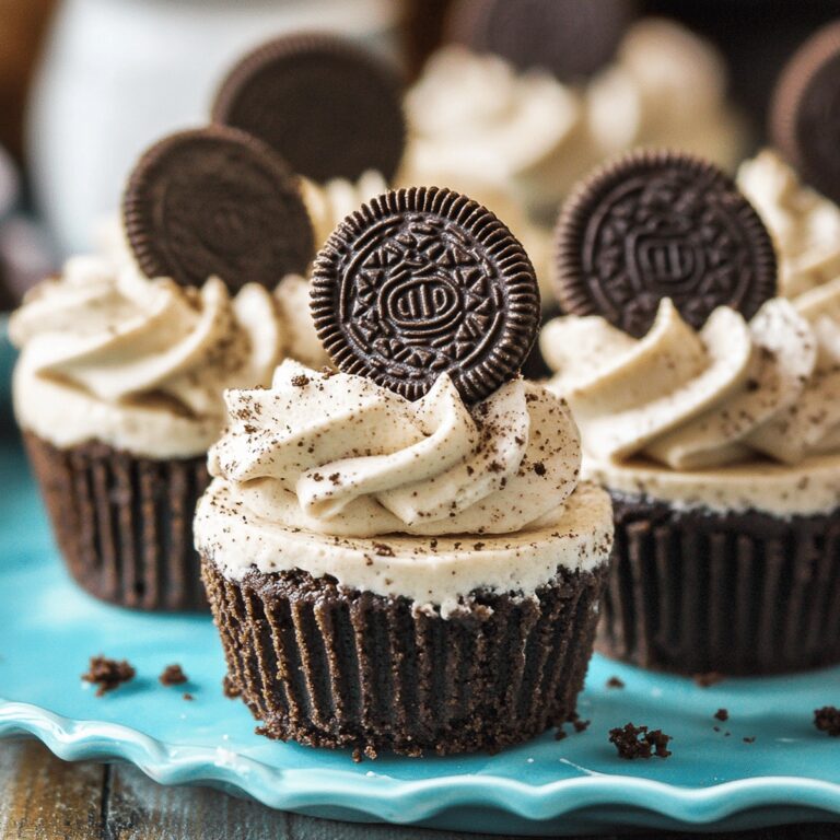 No-Bake Mini Oreo Cheesecakes Recipe