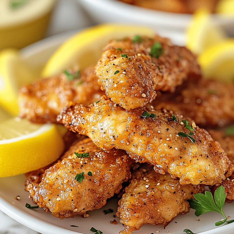 Lemon Pepper Chicken Tenders Recipe