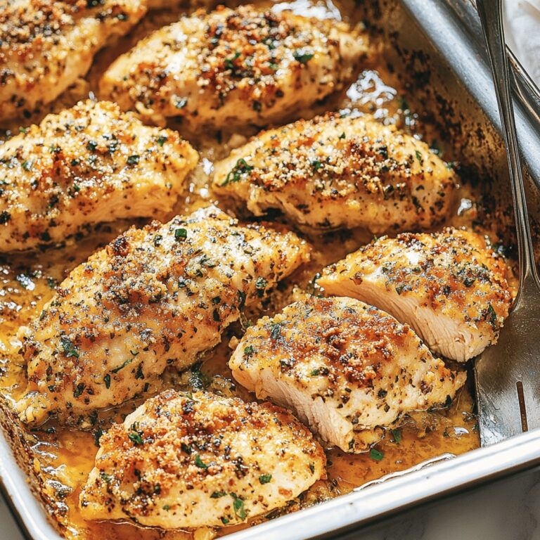 Garlic Parmesan Chicken Bake Recipe