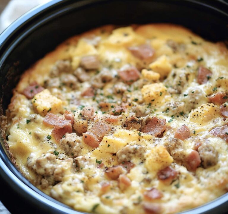 Hearty Mountain Man Crock Pot Breakfast Recipe