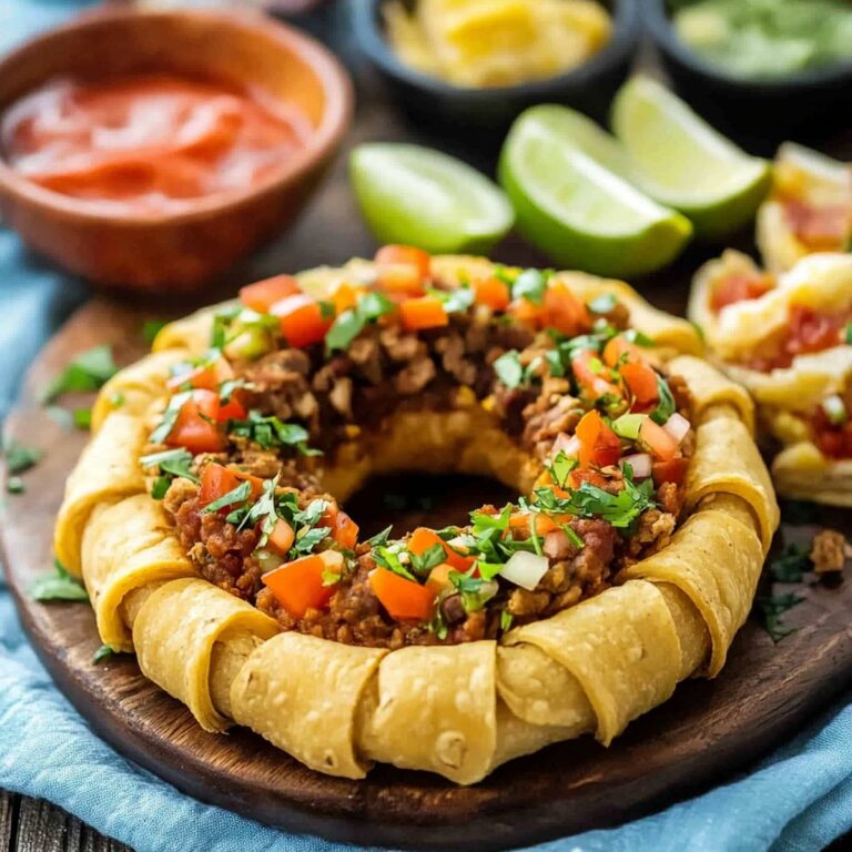 Cheesy Taco Ring Recipe