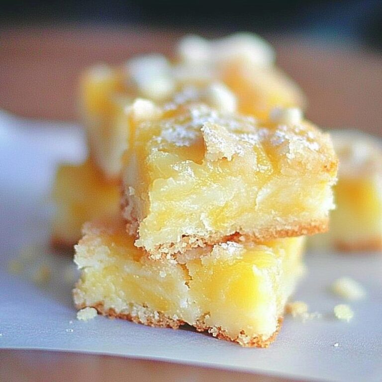 Sweet Pineapple Bars Recipe