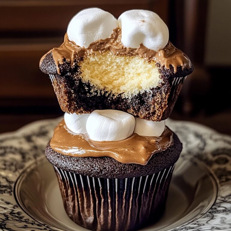 Gooey Smores Cupcakes Recipe