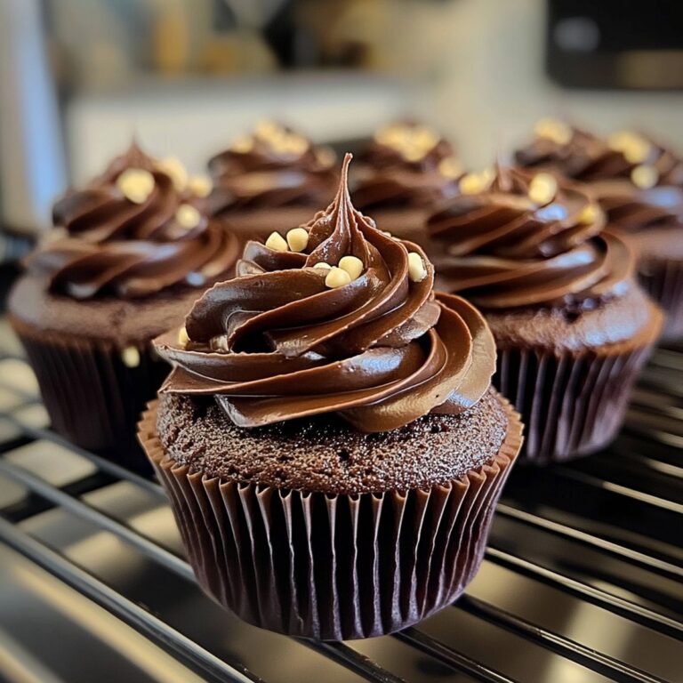 Decadent Chocolate Fudge Cupcakes Recipe