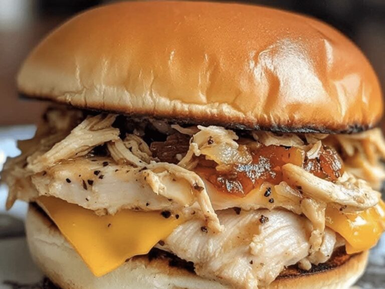 Crock Pot Ranch Chicken Sandwiches Recipe