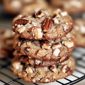 Chocolate Pecan Coconut Cookies Recipe
