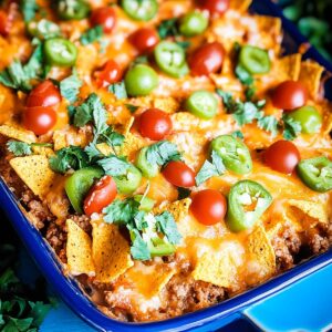 Cheesy Ground Beef Doritos Casserole Recipe