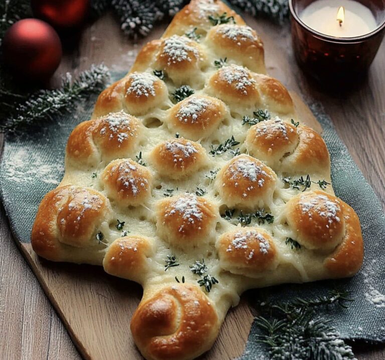 Festive Christmas Tree Bread Recipe