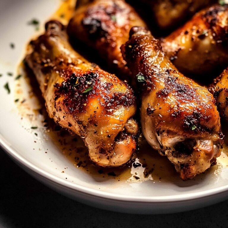 Crispy Oven Baked Chicken Legs Recipe