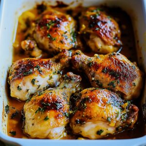 Baked Lemon Butter Chicken Recipe