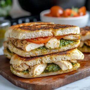 Chicken Pesto Sandwich Recipe