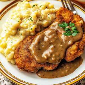 Breaded Pork Chops And Gravy Recipe