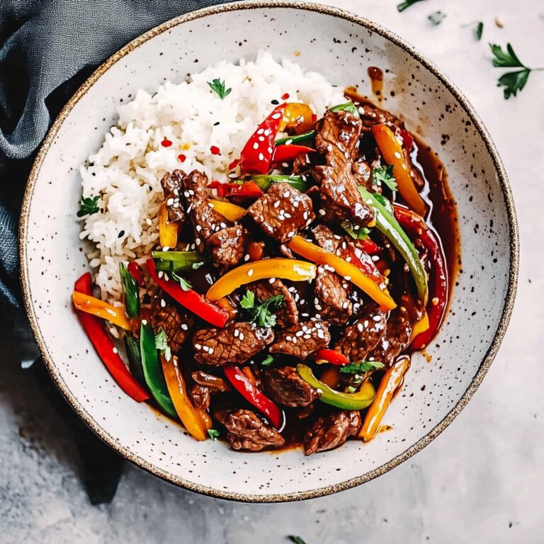 Tangy Beef Stir Fry In A Sticky Asian Sauce Recipe