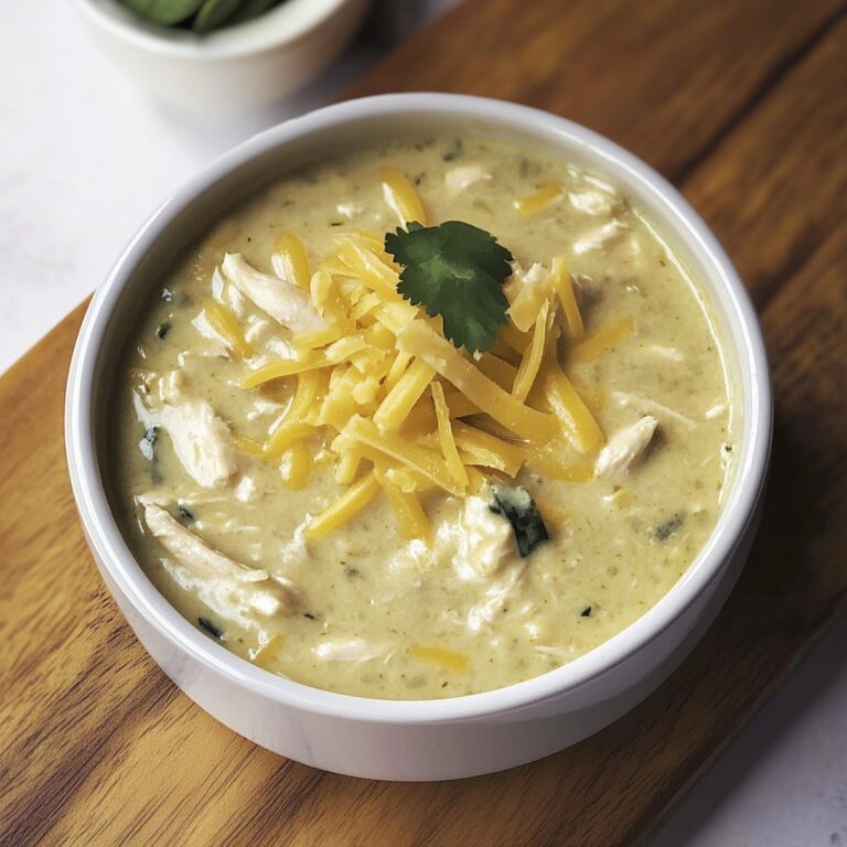 Spicy Green Chili Chicken Soup Recipe