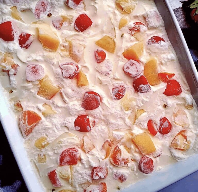 Easy Frozen Fruit Salad Recipe