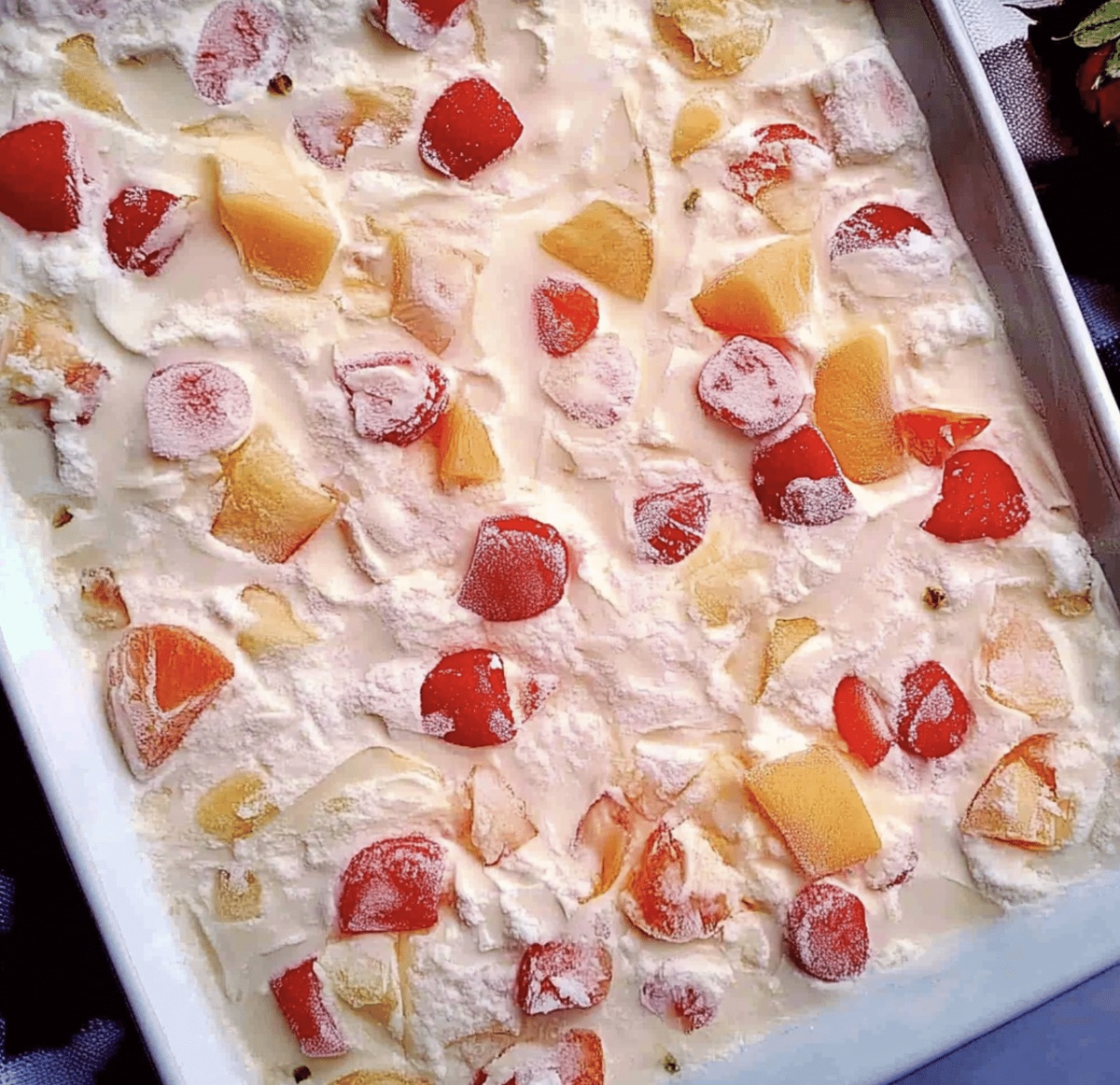 Easy Frozen Fruit Salad Recipe