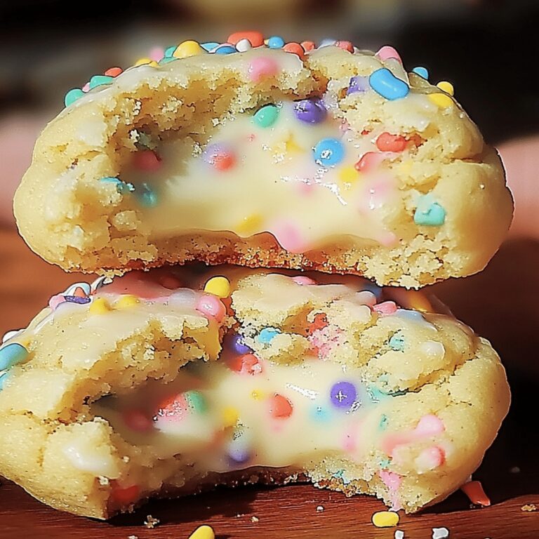 Funfetti Cheesecake Stuffed Cookies Recipe