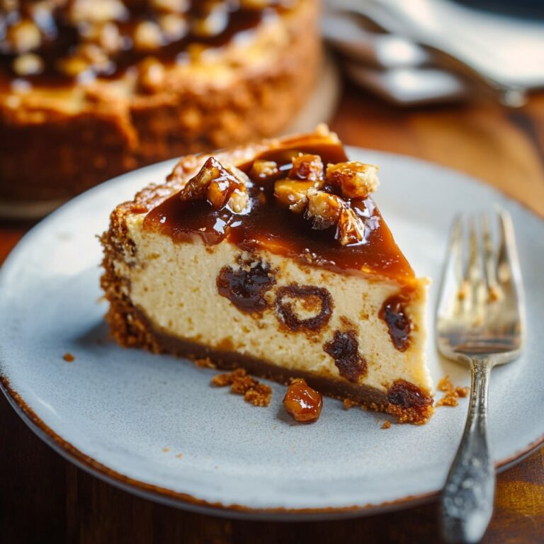Velvety Butter Tart Cheesecake Recipe