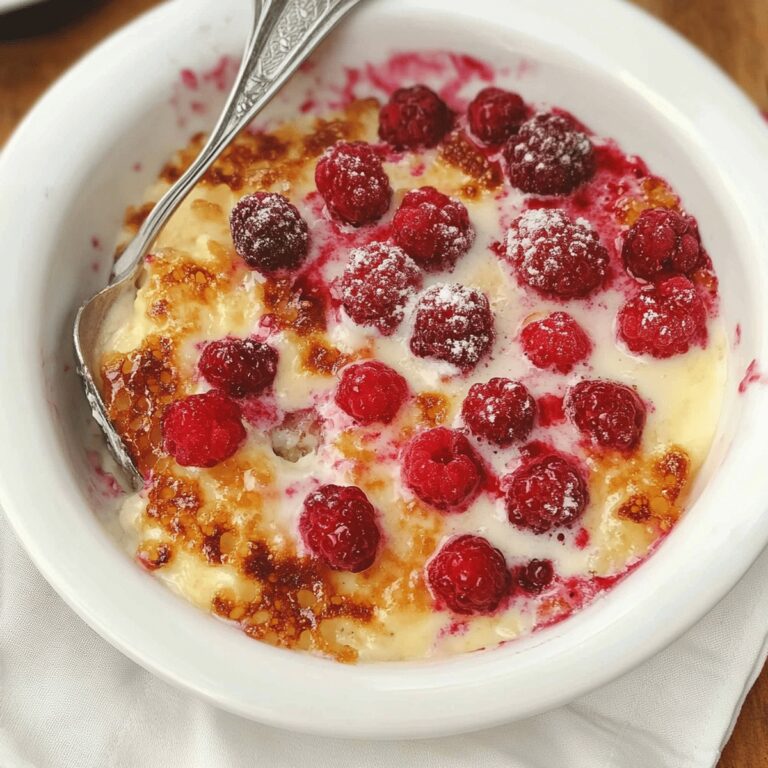 Berry Brulee Recipe